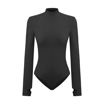 Pcfg Women High Neck Bodysuit - Black