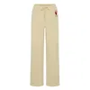 Pcfg Women's Neutrals / Green Destroyed Sweat Pant - Chino Green In Green