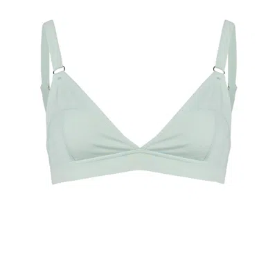 Pcfg Women's Neutrals / Green Free Heaven Basic Bra - Surf Spray