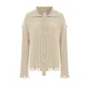 Pcfg Women's Neutrals Soft Knit Cardigan - Fog