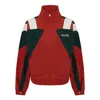 Pcfg Women's Red Oversized Boomerang Track Jacket In Red