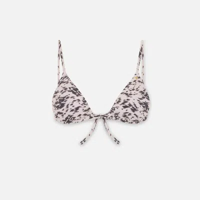 Pcfg Women's The Solar Reflections Classic Triangle Bikini Top In Multi