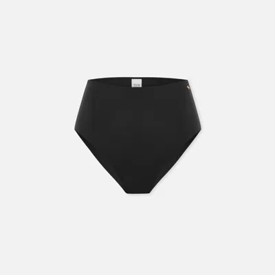 Pcfg Women's The Solar Reflections High-waisted Bikini Bottom - Black