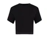 Pcfg Women's Your Itch Shoulder Padded T-shirt - Jet Black In Black