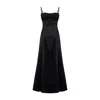 Pcfg Women's Your Itch Silk Dress - Jet Black In Black