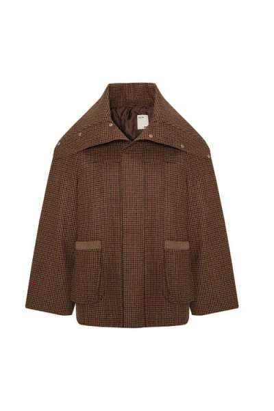 Pcfg Brown Oversized Puffer Coat - Women