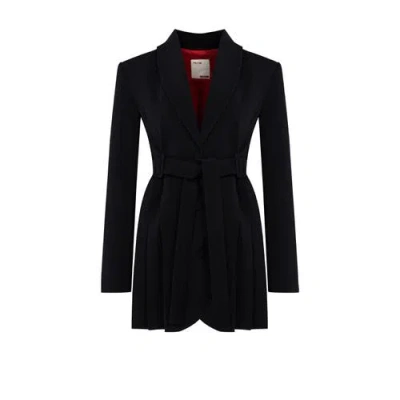 Pcfg Wool Blend Your *itch Jacket Dress In Black