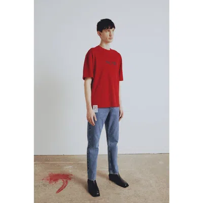 Pcfg Your *itch Acid Wash Denim Pant In Blue