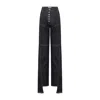 Pcfg Your Itch Bootcut Denim Pant - Black In Black
