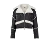 Pcfg Women's Black Your Itch Furry Leather Jacket In Black