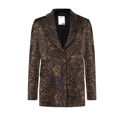 Pcfg Your *itch Kangaroo Blazer Jacket In Brown