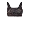 Pcfg Women's Black / Brown Your Itch Kangaroo Bra - Leopard In Black