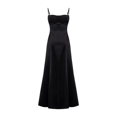 Pcfg Your *itch Silk Dress In Black