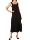P.cill Lori Culotte Belted Jumpsuit In Black In Black
