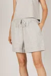 P.cill Lounge Short In Heather Grey In Gray
