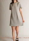 P.cill Modal Dress In Heather Grey In Grey