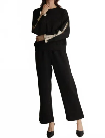 P.cill Women's Angela Sweatshirt In Black