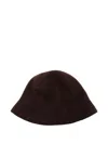 Pcnq Bell Hat In Burgundy