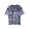 Pdf Agw Black Nylon T-shirt With Print