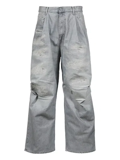 Pdf 안젤로 디스트레스드 팬츠 In Gray
