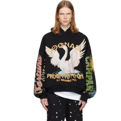 Pdf Black Mi 'progetto Mirabella' Hoodie In Gr03a