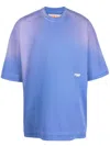Pdf Bleached-effect Logo-embroidered Cotton T-shirt