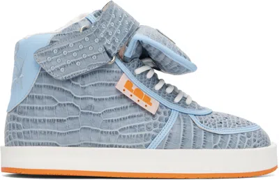 Pdf Blue Stella High Croc Sneakers In Multi