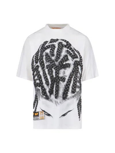 Pdf Braids T-shirt - White