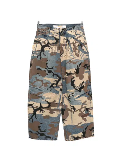 Pdf Camouflage-pattern Jeans In Multi