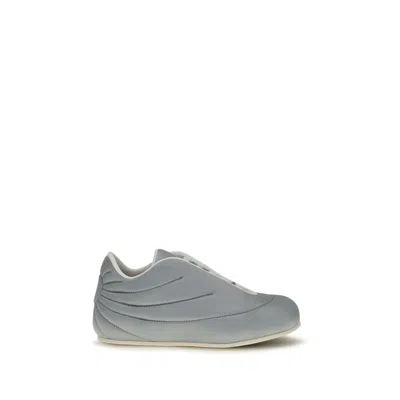 Pdf Channel Gray Polyester Sneakers