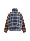 Pdf Channel Federico Patchwork Check Jacket In Multi