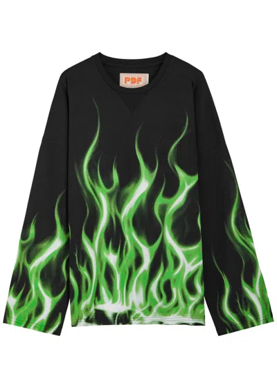 Pdf Channel La Flame Printed Cotton T-shirt
