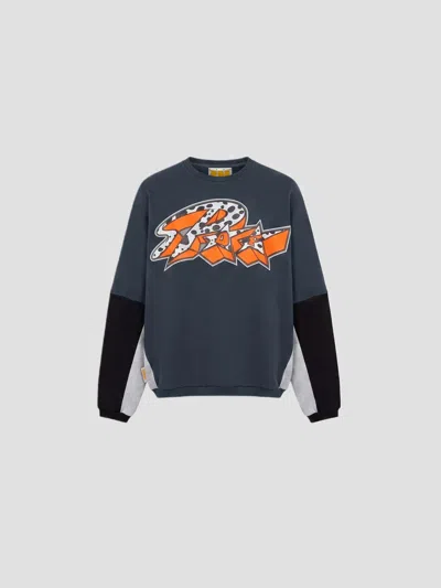 Pdf Channel Logo Graphic Cotton T-shirt In 3grey