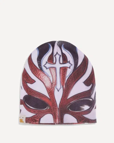Pdf Channel Mask Beanie Hat In Multi