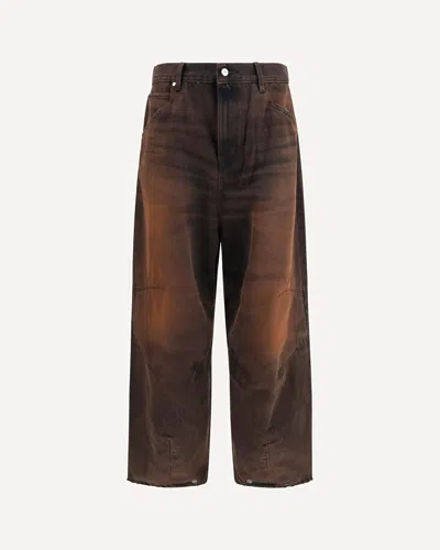 Pdf Channel New Leggenda Black Plaster Jeans In Brown