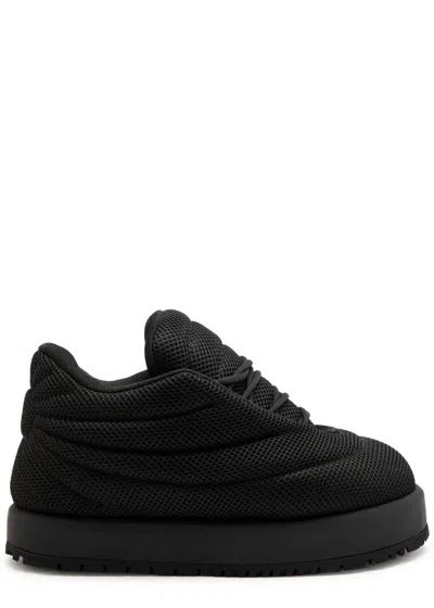 Pdf Channel Nuvola Mesh Sneakers In Black