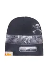 Pdf Channel Printed Beanie In Black