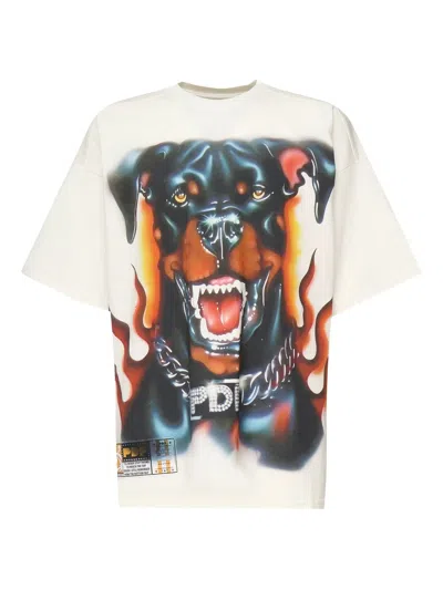 PDF CHANNEL THE BOY ROTTWEILER PRINT T-SHIRT