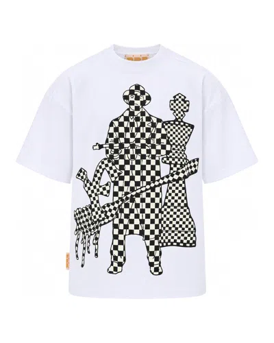 Pdf Channel T-shirt The New Boy Chess White In Yellow