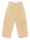 Pdf Channel Wide-leg Jeans In Brown