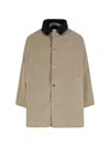 Pdf Corduroy-collar Jacket In Neutral
