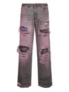 Pdf Pink Cotton Denim Rich Kid Jeans In Gold