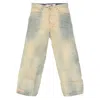 Pdf Jeans With Lightened Inserts In Multi