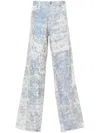 Pdf Dust-effect Straight-leg Jeans In Blue