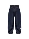 Pdf Embroidered Jeans In Blue