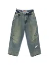 Pdf Front-pleat Jeans In Blue