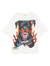 Pdf White Cotton Jersey Printed T-shirt In White