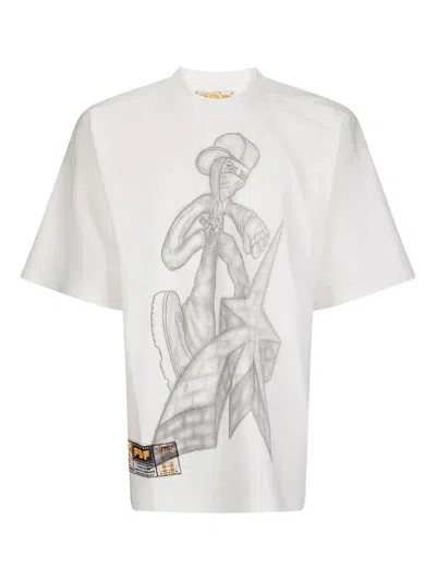 Pdf Graphic-print T-shirt In White