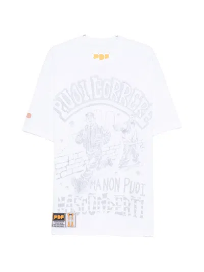 Pdf Graphic Print T-shirt In White