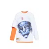 Pdf Graphic-print Crew-neck T-shirt In White